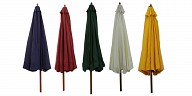 OUTDOOR WOODEN UMBRELLA - WOOD