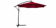 Outdoor hanging red umbrella - Hanging Red