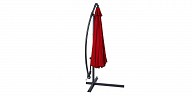 Outdoor hanging red umbrella - Hanging Red