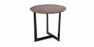 Wooden round side table - CT-355C