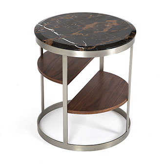 Modern round side table - CT-018B