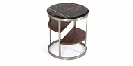 Wooden round side table - CT-358