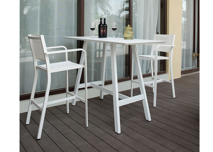 Aluminum outdoor bar table - HM3325