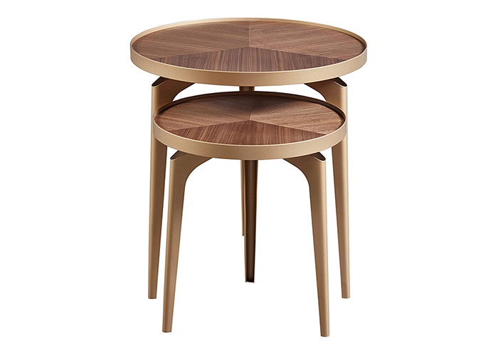 MODERN SIDE TABLE 2 PIECES - CT-399AB