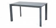 Glass and grey extendable dining room table - DF209T
