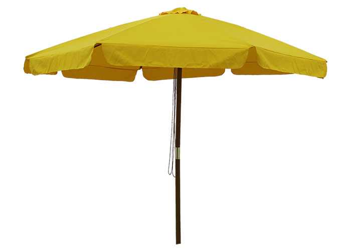 OUTDOOR WOODEN UMBRELLA - WOOD