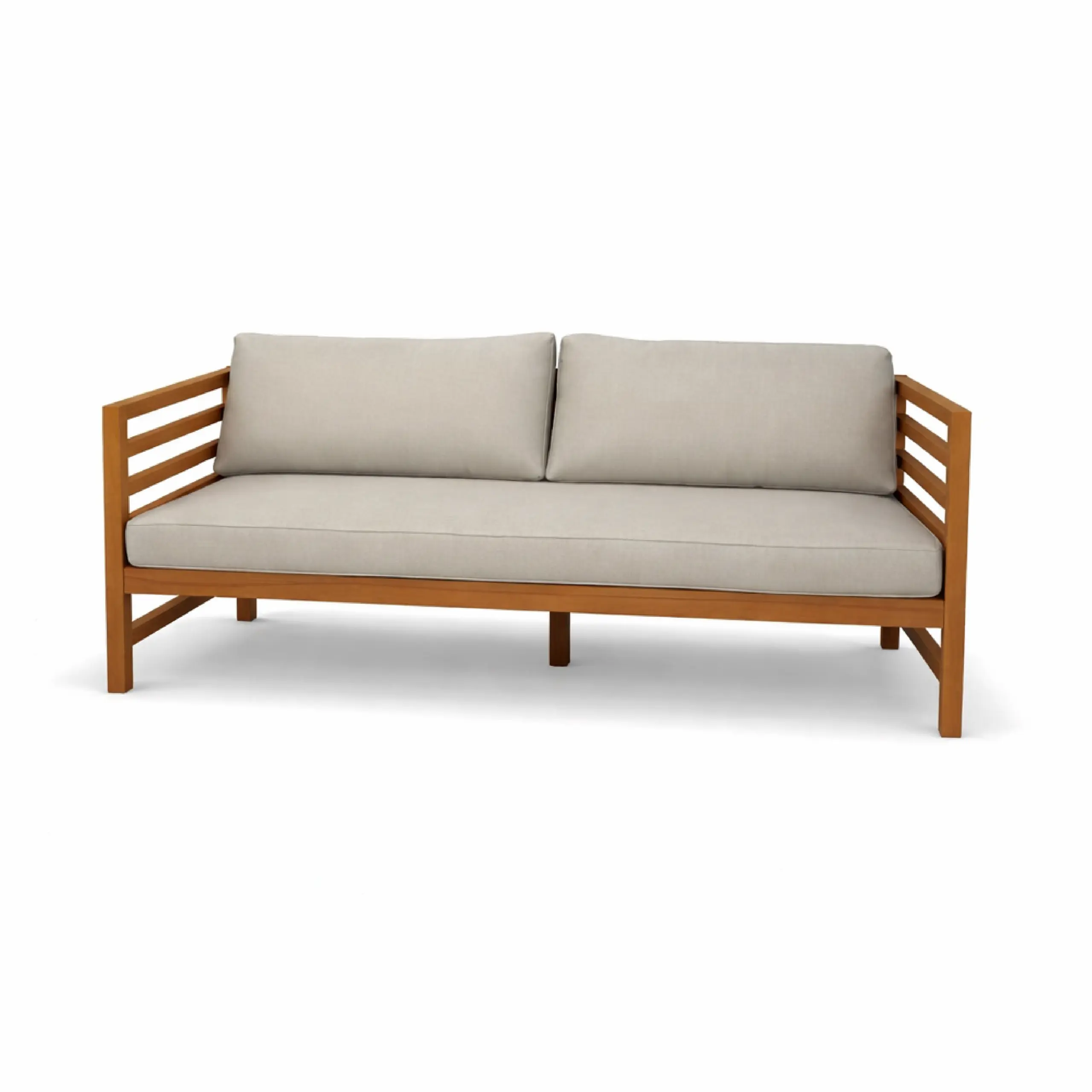 NEW DELHI SOFA 3 SEATER_White Outdoor Sofa | New Delhi - Image 1