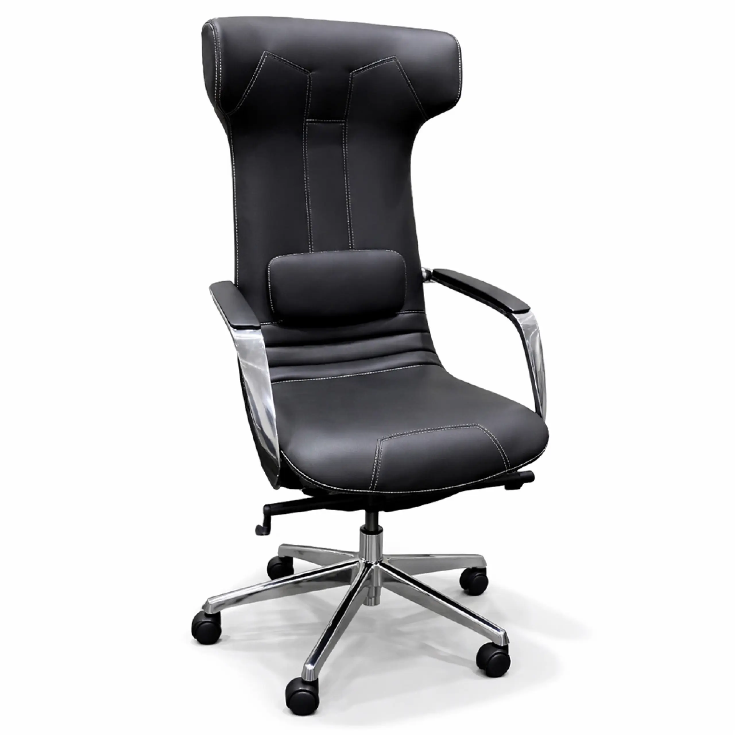 Office Chair FK003-F-1_White Office Chair | FK003-F-1 - Image 1