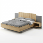 Master Bed + Nightstand | Mimizan - Image 2