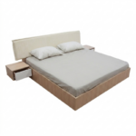 Bed with Nightstand | Queen