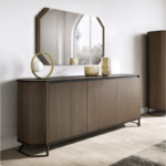 Sideboard With Mirror | Hexagon - Image 2