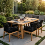 SET DINING | FLORIDA 6 CHAIRS+ TABLE - Image 2