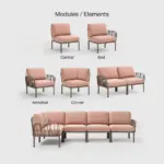 Outdoor Sofa | Komodo 2-Seater - Image 4