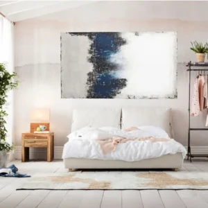 Acrylic Painting Abstract Into The Sea