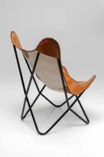 Armchair California Leather Brown