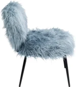 Armchair Hairy Blue