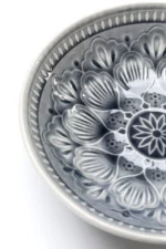 Bowl Sicilia Mandala Grey 18cm
