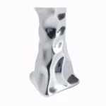 Candle Holder Jade Silver 38cm