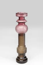 Candle Holder Marvelous Duo Purple Grey