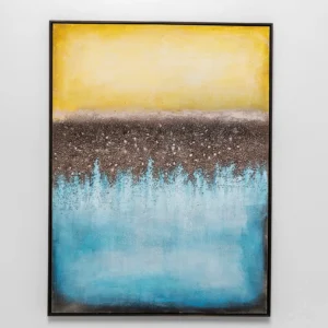 CANVAS PICTURE VISTA BLUE 90*120CM