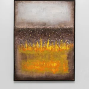 CANVAS PICTURE VISTA YELLOW 90*120CM