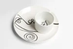 Coffee Cup Viso Donna (2/part)