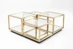Coffee Table Luigi Gold (4/Set)