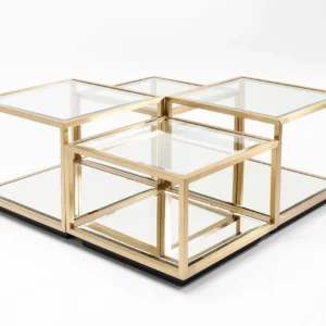 Coffee Table Luigi Gold (4/Set)