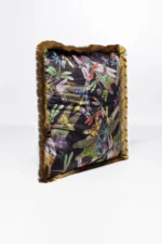 Cushion Tropical Garden Fringe 45x45 cm