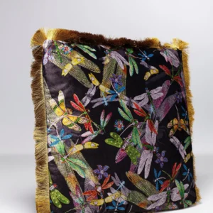 Cushion Tropical Garden Fringe 45x45 cm
