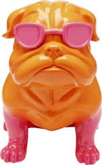 Deco Figure Fashion Dog Pink 37cm