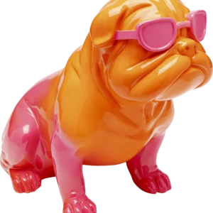 Deco Figure Fashion Dog Pink 37cm
