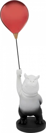 Deco Figurine Balloon Hippo 69cm