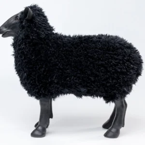 Deco Figurine Bathilde Black 48cm