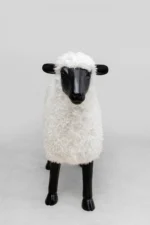 Deco Figurine Bathilde White 73cm