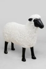 Deco Figurine Bathilde White 73cm