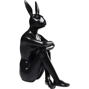 Deco Figurine Gangster Rabbit Black