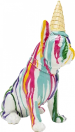 Deco Figurine Gelato Dog 35cm