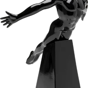 Deco Figurine Jumper Black 37cm