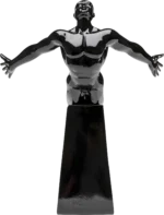 Deco Figurine Jumper Black 37cm