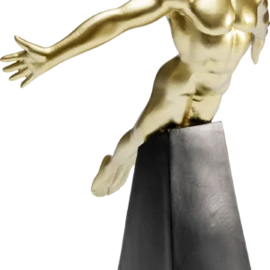 Deco Figurine Jumper Gold 37cm