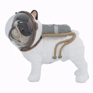 Deco Figurine Space Dog 21cm