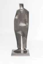 Deco Figurine Standing Man Anthracite 62cm