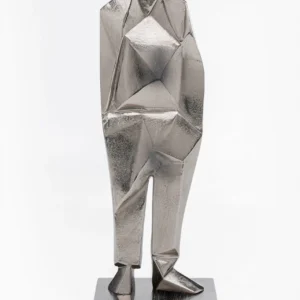 Deco Figurine Standing Man Anthracite 62cm