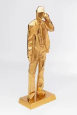 Deco Figurine Standing Man Gold  62cm
