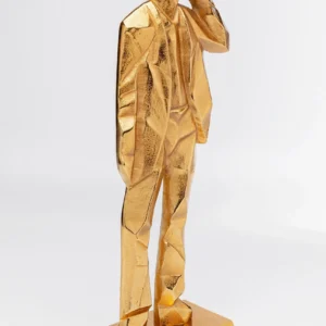 Deco Figurine Standing Man Gold  62cm