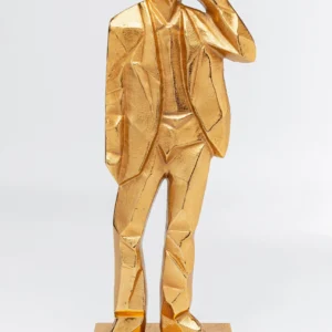 Deco Figurine Standing Man Gold  62cm