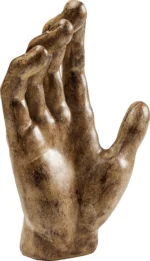 Deco Object Mano Gold 35cm