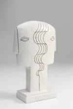 Deco Object Symmetric Face 28cm