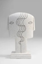 Deco Object Symmetric Face 28cm